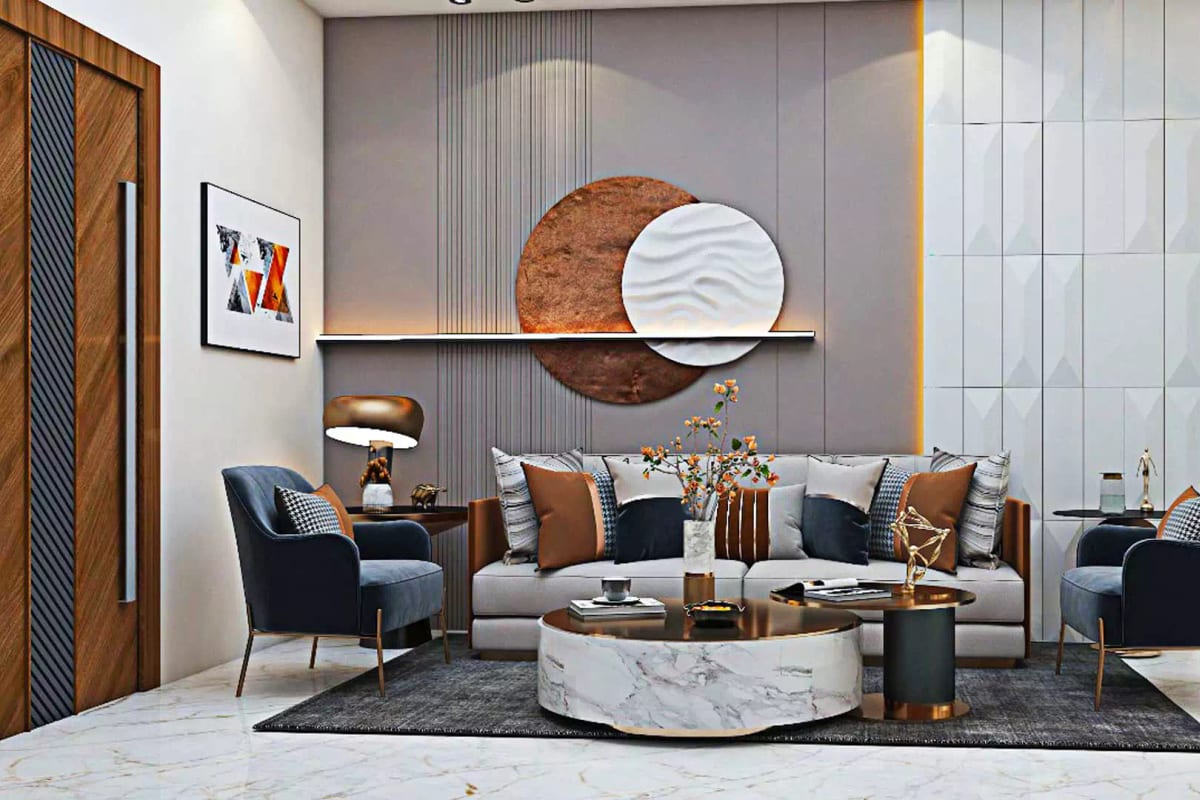 Abode Aravindam: Sample living room