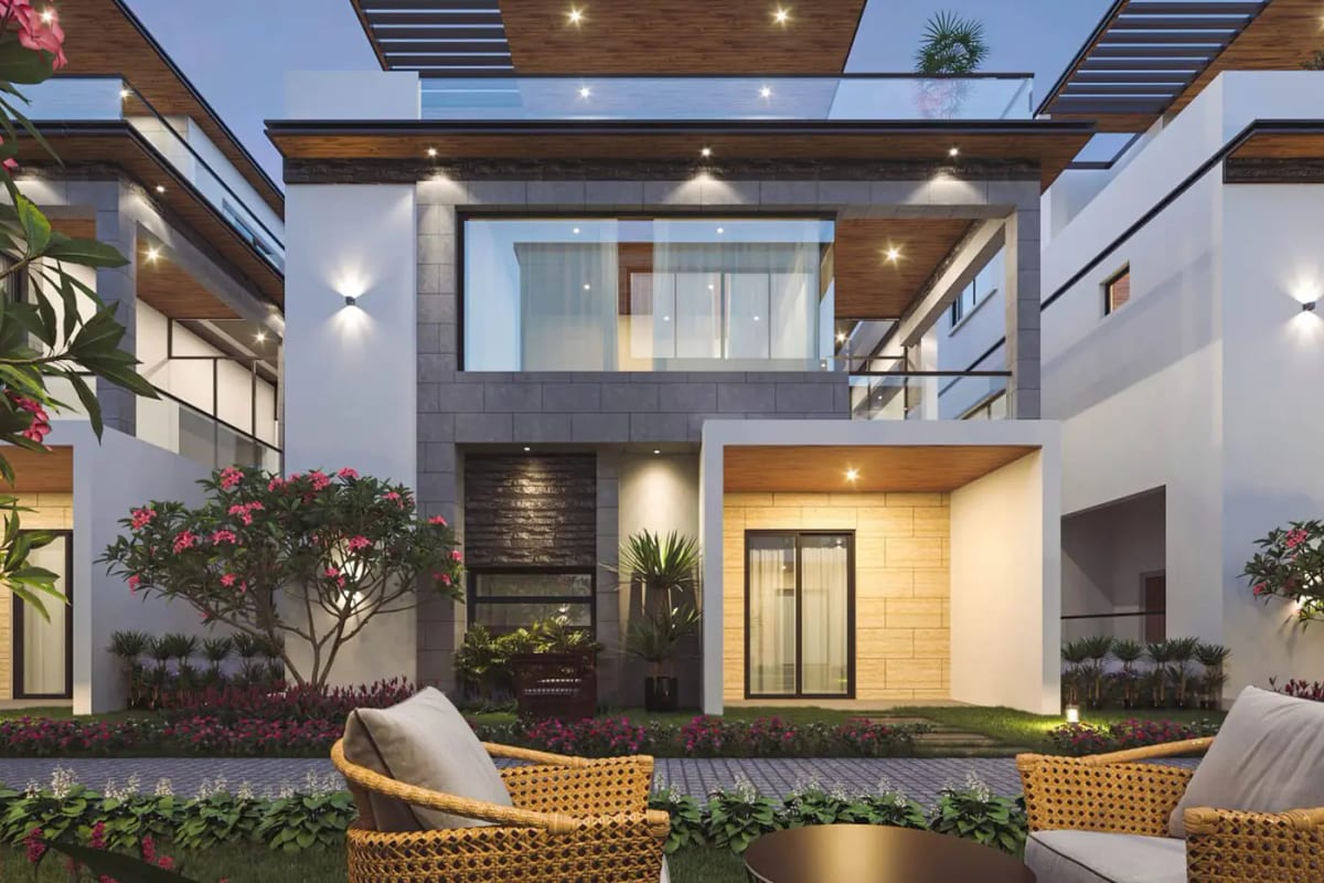 Aditi Urban Ville: East-facing villa