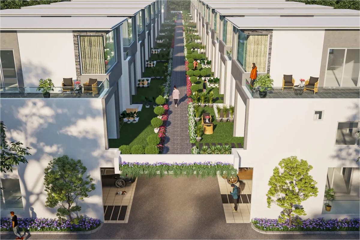Aditi Urban Ville: Garden podium