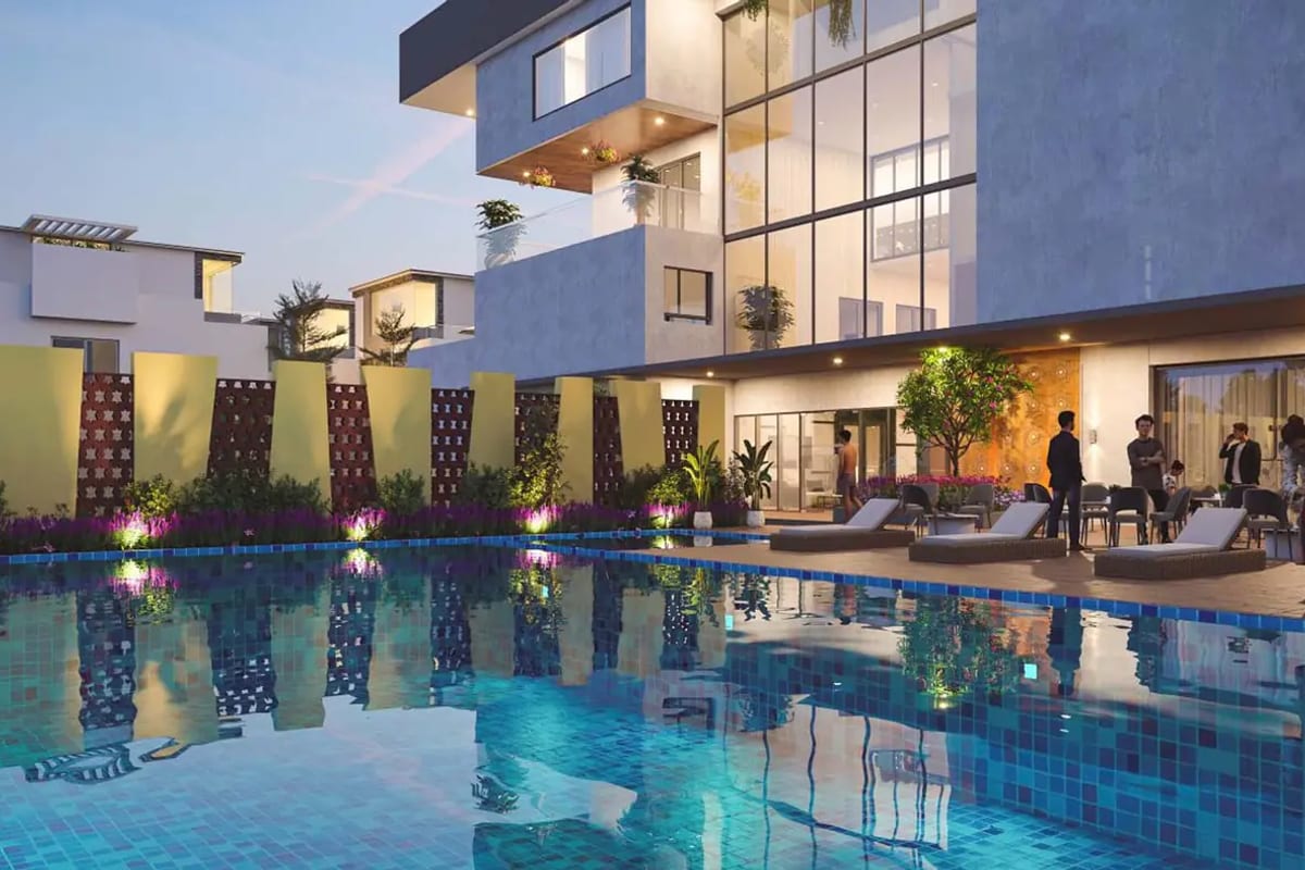 Aditi Urban Ville: Swimming pool