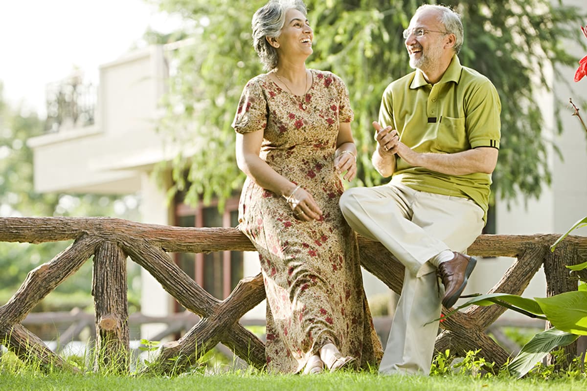 Ananda The Drizzle: Seating area for elders