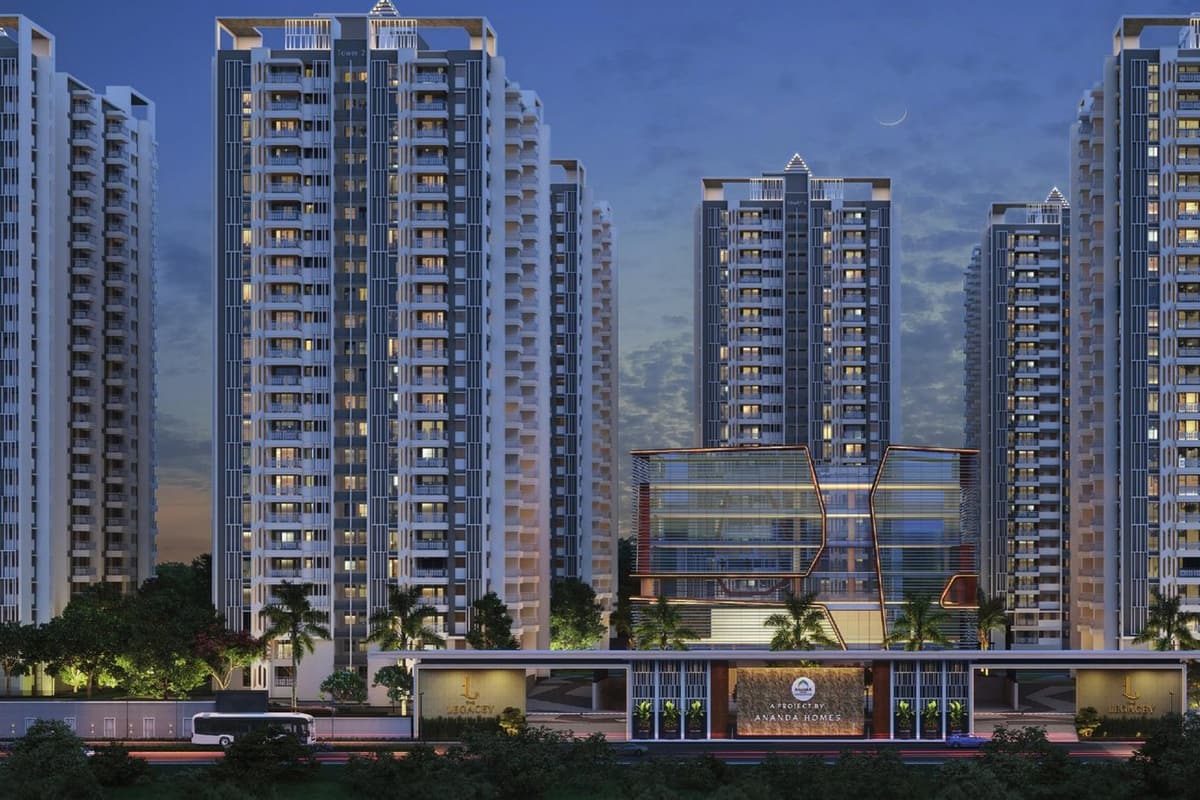 Ananda The Legacey, apartment project in Puppalguda, Hyderabad