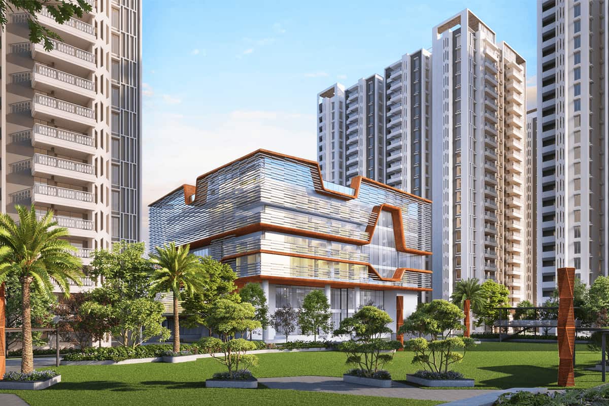 Ananda The Legacey: Clubhouse 1 and towers