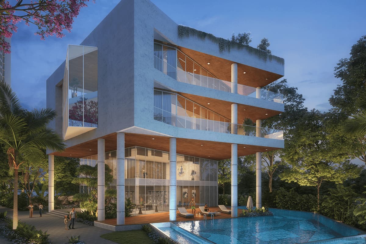 Ananda The Legacey: Clubhouse 2 with pool
