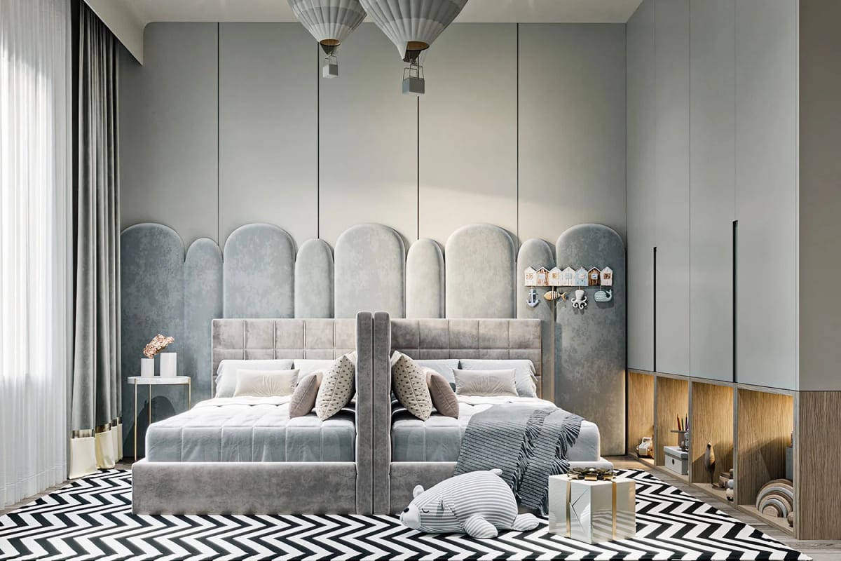 Ankura Iqon West: Bedroom interior (rendering)