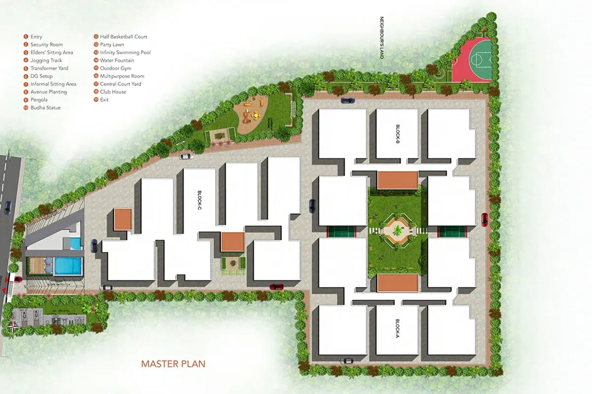 Ankura Urban Trilla: Master plan