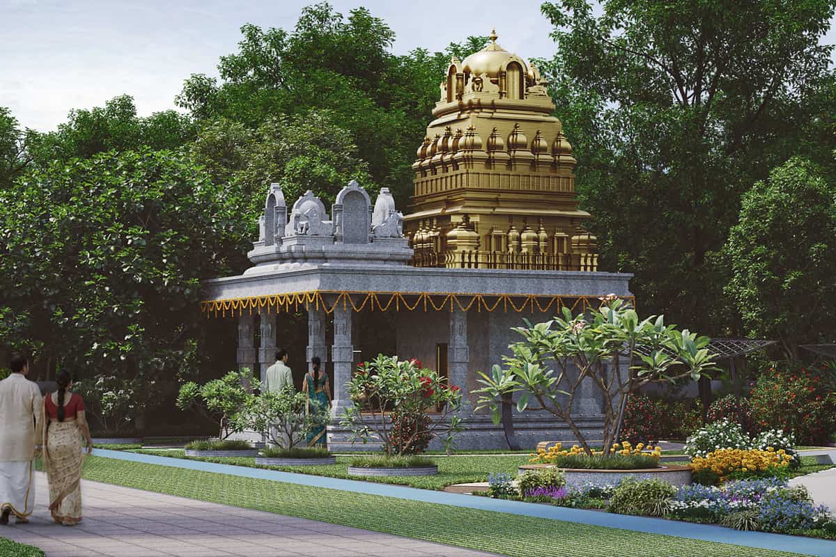 Anvita High 9: Temple in the grounds