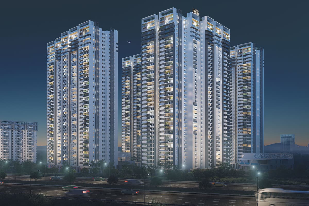 Anvita Ivana, apartment project in Kollur, Hyderabad