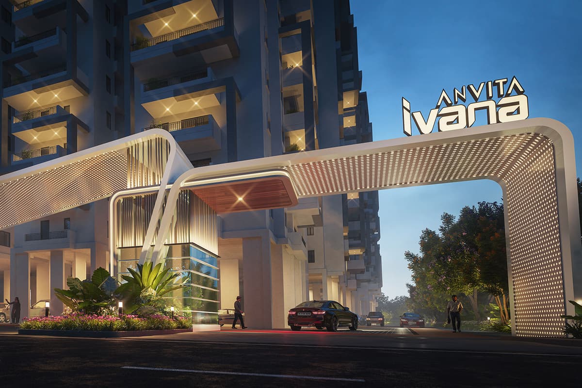 Anvita Ivana: Main entrance arch