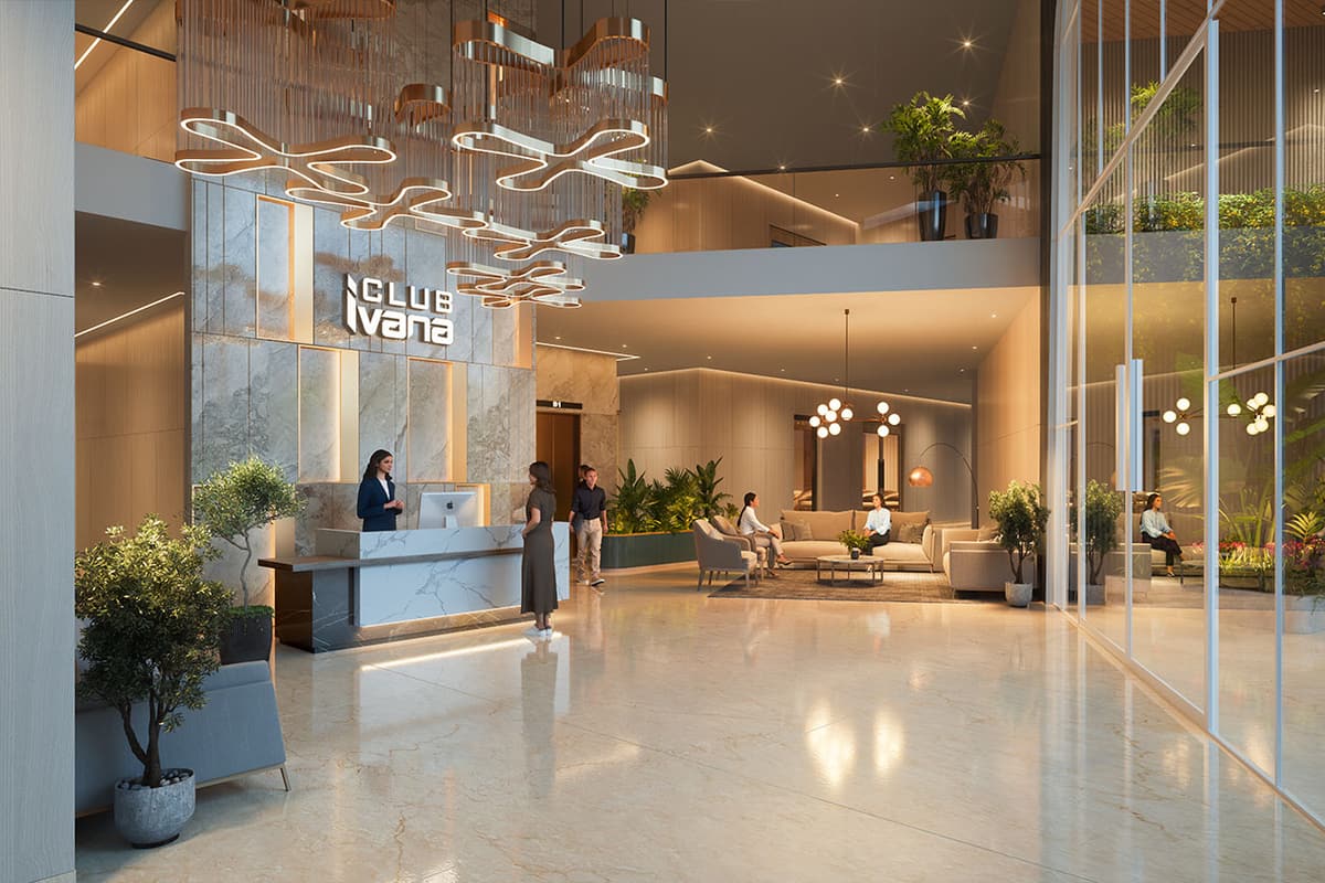 Anvita Ivana: Reception lobby