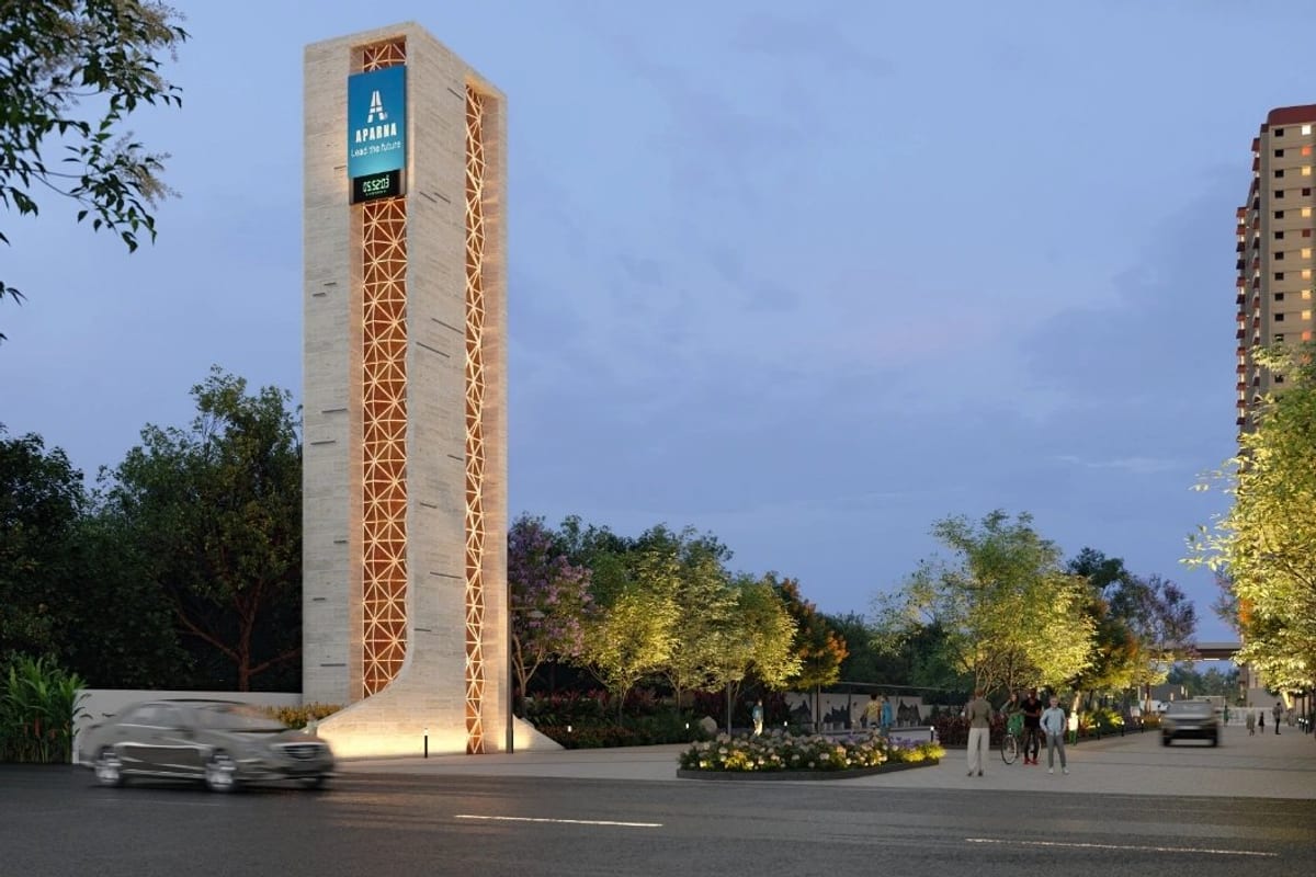 Aparna Greenscapes: Entrance (artist impression)