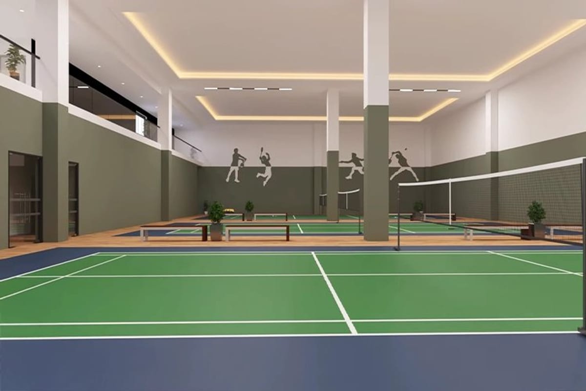 Aparna Zenon: Badminton Courts (artist impression)