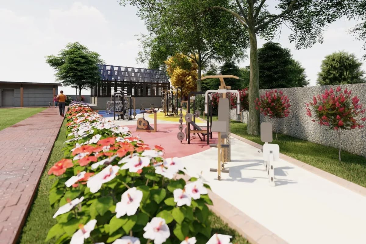 APR Praveens Eterno: Outdoor gym