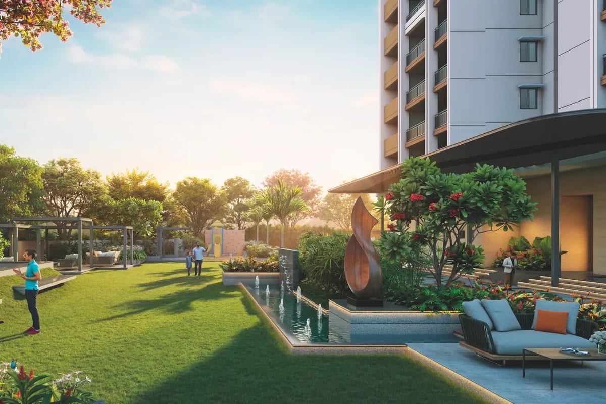 AR Homes Altura: Landscaped lawn