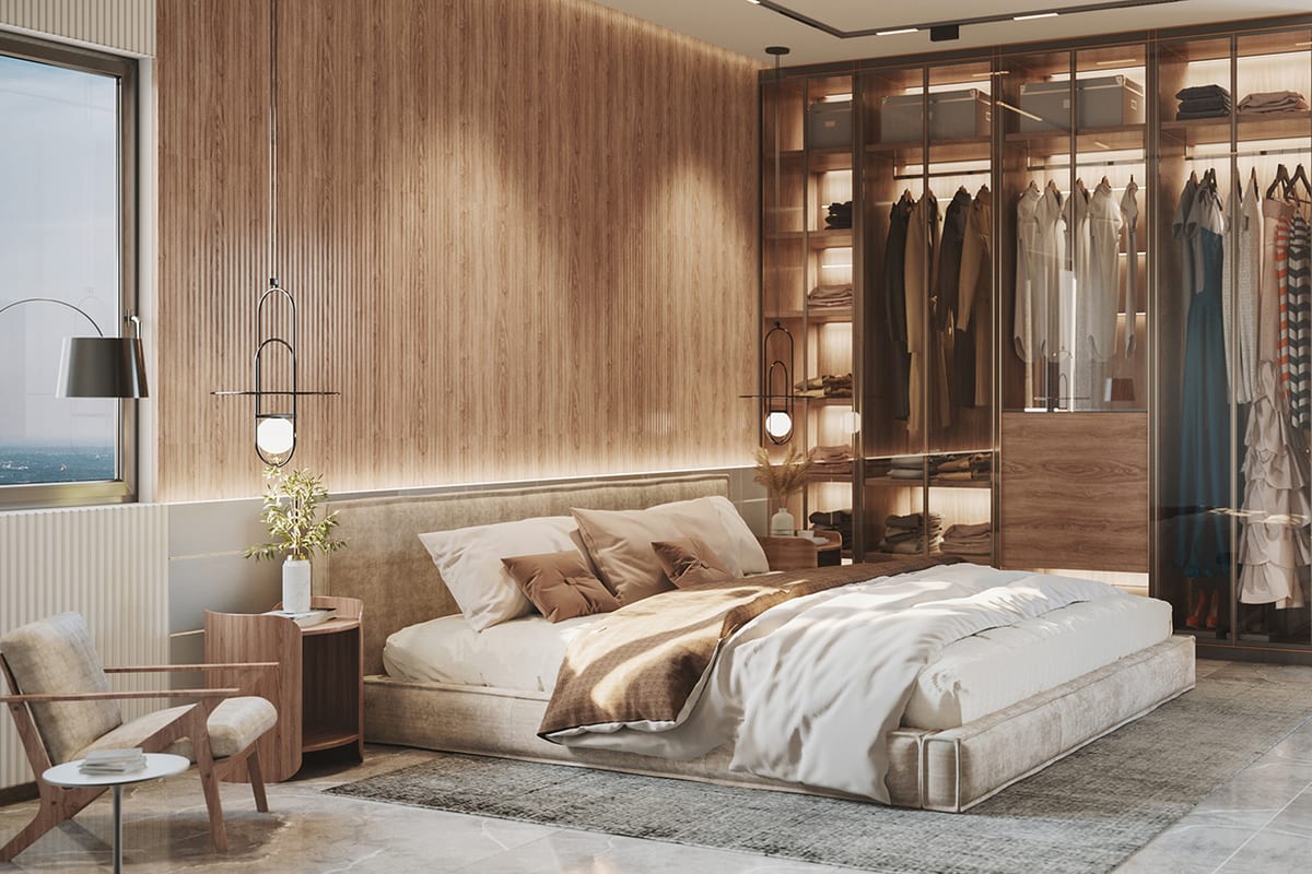 Aurobindo The Regent: Sample master bedroom