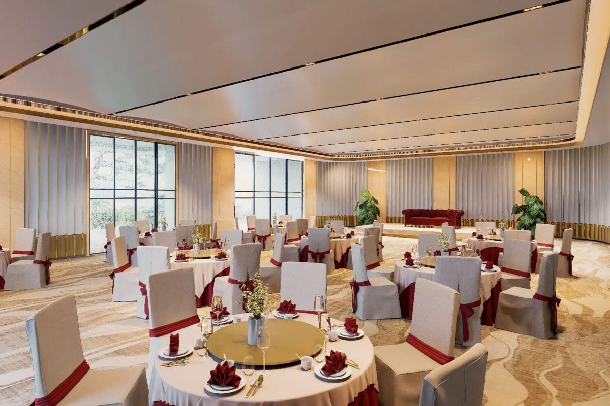 Bluefin Sylvanor: Multipurpose hall (rendering)