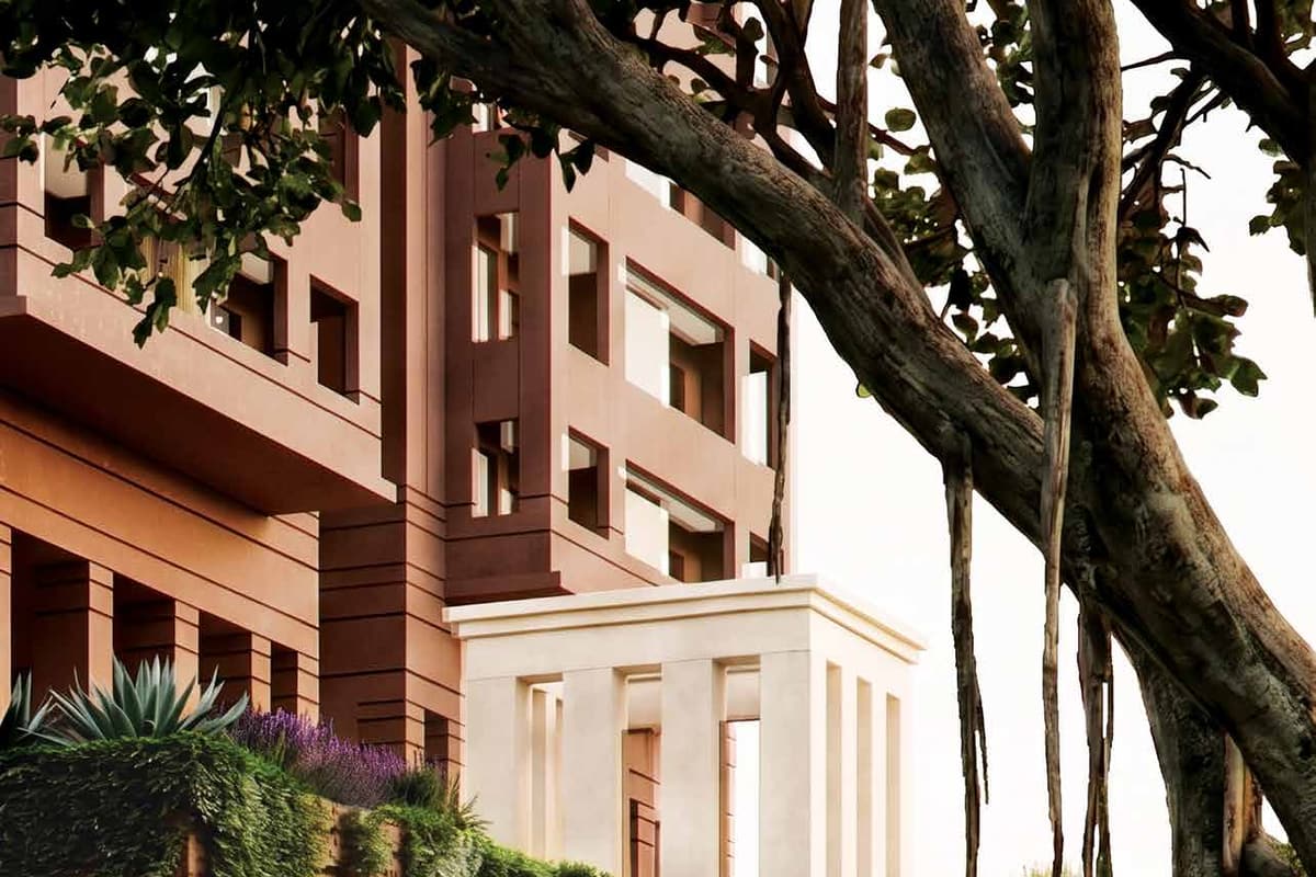 Brigade Barcelona: Brick facade with planted terraces
