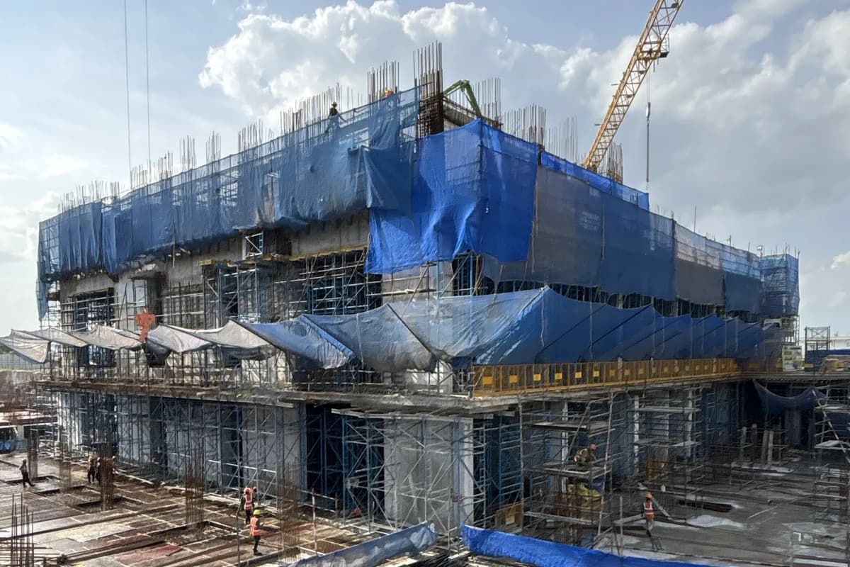 Brigade Gateway: Construction progress, 1 September 2026