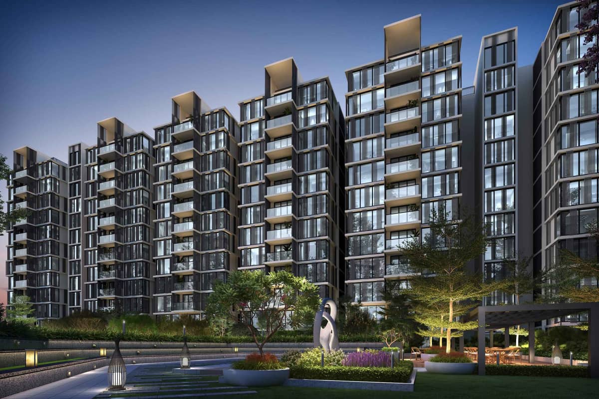Casagrand Evon: Amphitheatre and blocks
