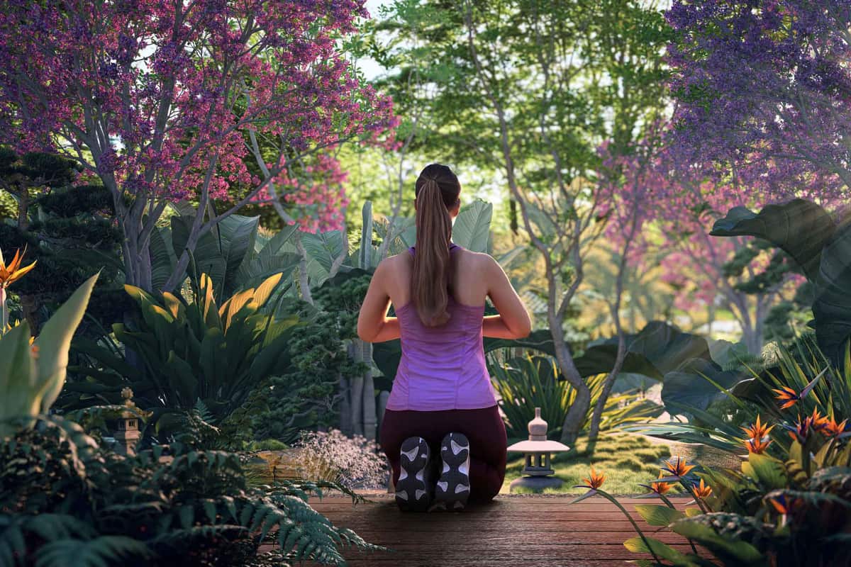 Casagrand Evon: Garden yoga deck