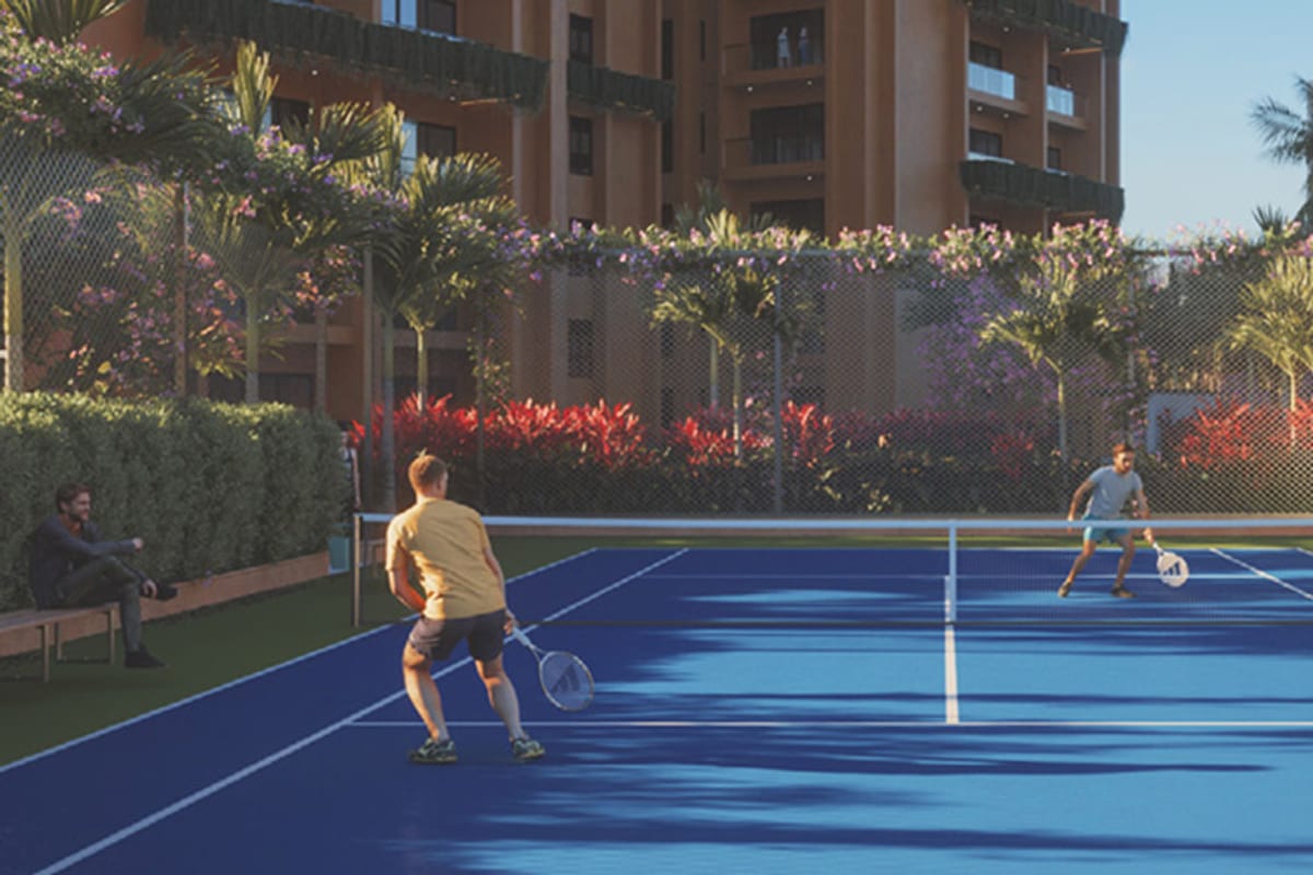 DSR Skymarq: Tennis court (artist impression)