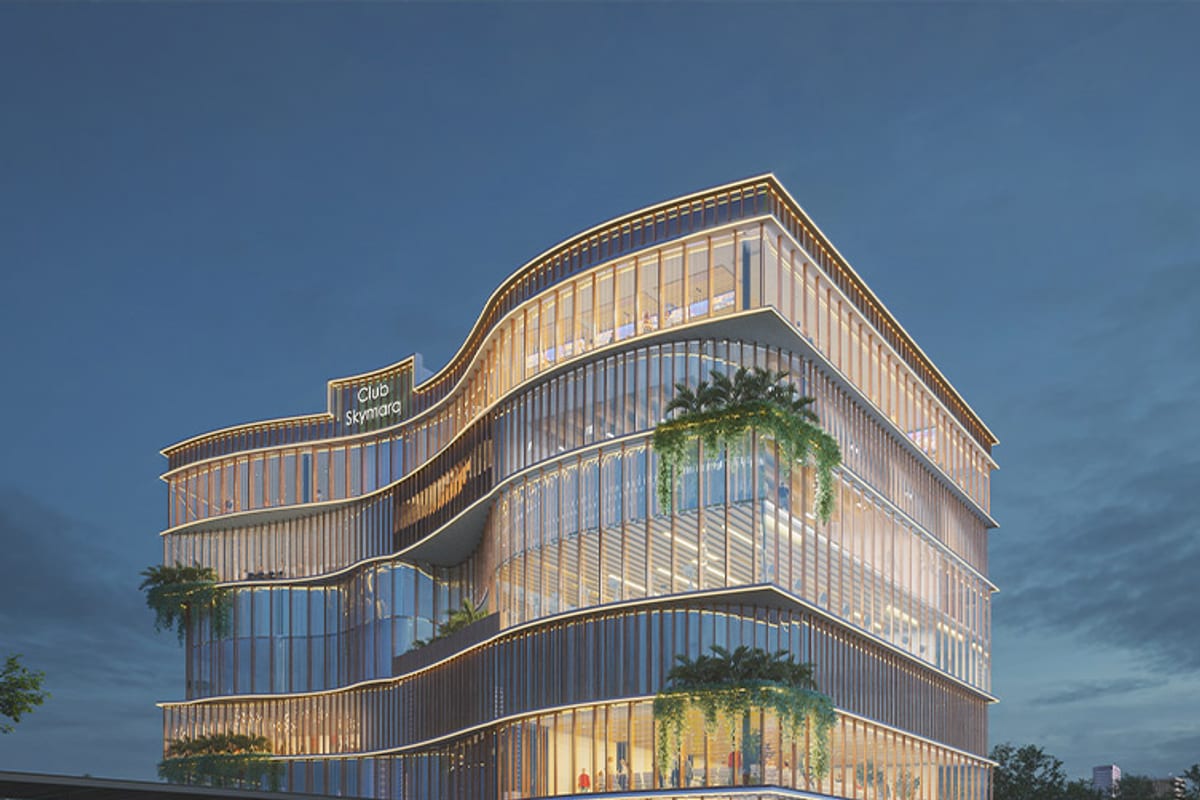 DSR Skymarq: Clubhouse building (artist impression)