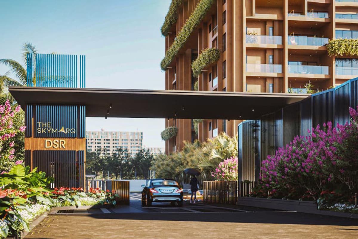 DSR Skymarq: Entrance gate with project signage (artist impression)