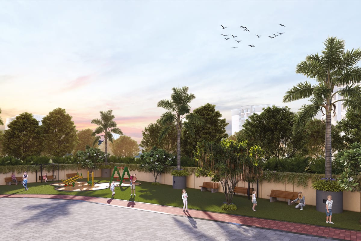 EAPL Sri Tirumala Fortune: Landscaped walkway