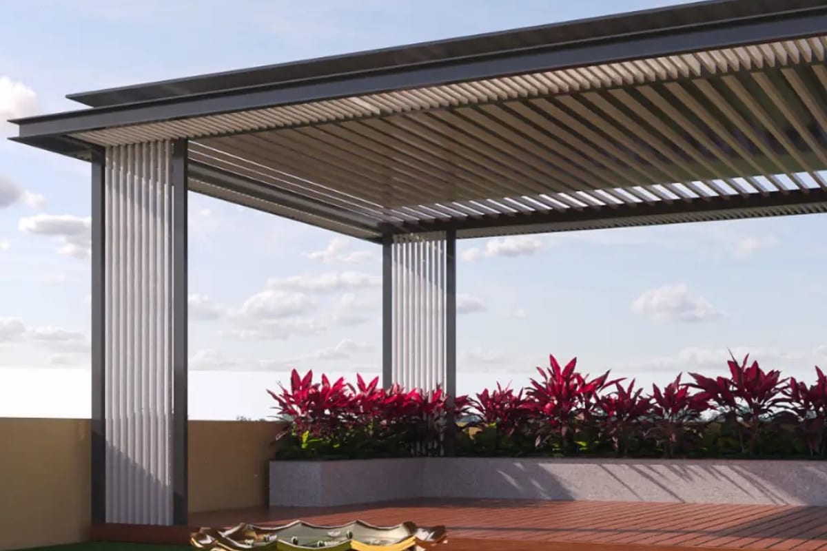 Giridhari 24 Carat: Pergola with seating