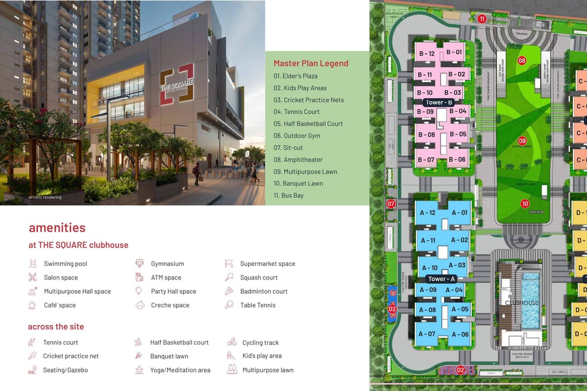 Indis Viva City: Master plan and amenity list