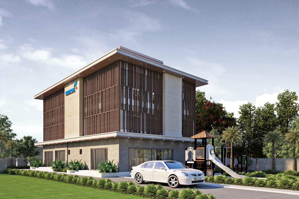 Keerthi Riverside: Clubhouse with kids' play area