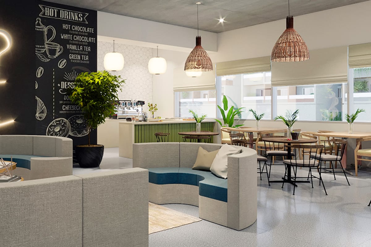 Lansum El Dorado: Clubhouse coffee shop