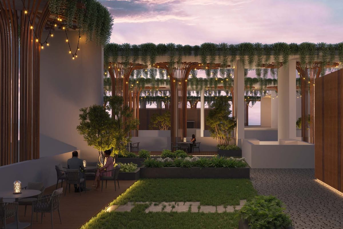 Lansum El Palacio: Sky lounge seating